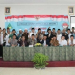 Para narasumber dan peserta lokakarya Dai Aswaja Bela Negara di Sleman Yogyakarta, Rabu (8/11/2017). foto: istimewa