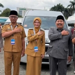 Wali Kota Kediri bersama wakilnya dan jajaran Forkopimda. Foto: Ist