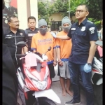 Dua residivis yang berhasil ditangkap Tim Buser Resmob Polres Sidoarjo.