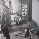 Salah satu pelaku yang dibekuk Polisi (rebahan)