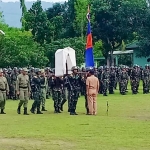 Suasana upacara pembukaan RPS di Makodim 0801 Pacitan.