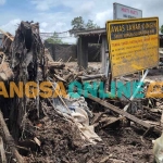 Dampak erupsi Semeru, Lumajang. Foto: BANGSAONLINE
