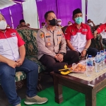 Serbuan vaksinasi untuk lansia yang digelar Polres Probolinggo Kota bekerja sama dengan LSM Lira.