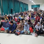 Para difabel saat menghadiri acara istighatsah dan pembagian bingkisan dari Prof Dr KH Asep Saifuddin Chalim di Guest House UAC Pacet Mojokerto, Kamis (27/3/2025). Foto: bangsaonline