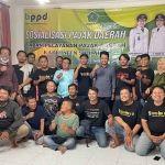 Sosialisasi pajak daerah yang digelar BPPD Sidoarjo bekerja sama dengan Forwas.