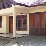 Eks rumah dinas pimpinan DPRD yang batal dibangun untuk gedung diklat BKD Gresik.