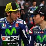 Valentino Rossi dan Jorge Lorenzo