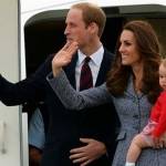 Pasangan Pangeran William dan Kate serta anaknya. Foto: repro bbc 