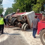 Kondisi mengalami kerusakan parah usai terlibat kecelakaan.