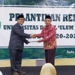 Pengambilan sumpah dan jabatan Rektor Undar.