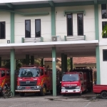 Gedung Damkar di Kompleks Perkantoran Raci.