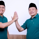 KOMPAK: Paslon Ahmad Muhdlor Ali (Gus Muhdlor)-Subandi yang diusung Partai Kebangkitan Bangsa (PKB). foto: istimewa