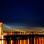 Jembatan ”Golden Gate” di Kutai Keertanegaara Kalimantan Timur (Kaltim). Foto: Dok Pemkab Kutai Kertanagara.