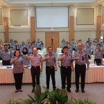 Para peserta giat RKBMN di Ruang Raden Wijaya Kanwil Kemenkumham Jatim.