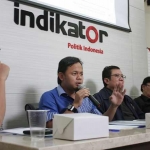 Ilustrasi: Peneliti Indikator Politik Indonesia dalam suatu acara di Jakarta.