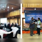 Monitoring dan Evaluasi Program Perisai yang digelar BPJS Ketenagakerjaan Blitar.