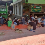 Proses pemotongan daging hewan kurban