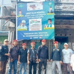 Patriot Garuda Nusantara yang mencopot baliho pasangan Capres-Cawapres AMIN di Pasuruan (dok. ist)