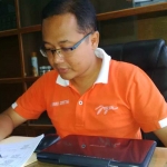 Deni Cahyantoro Kasubag Perundang-undangan Bagian Hukum Setkab Pacitan. (foto: Yuniardi Sutondo/BO)