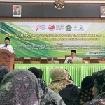 Kepala Kemenag Lamongan H. Syamsuri saat menyampaikan pembinaan.