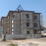Pembangunan Gedung OPD 3 Lantai di tengah area Perkantoran Raci