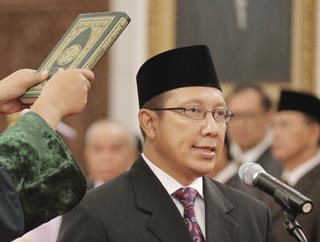 Menteri Agama Drs Lukman Hakim Saifuddin. Foto: presidenri.go.id