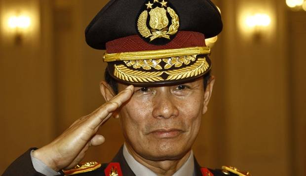 Kapolri Jenderal Sutarman yang kini sudah dicopot oleh Presiden Jokowi. Foto: tempo.co.id