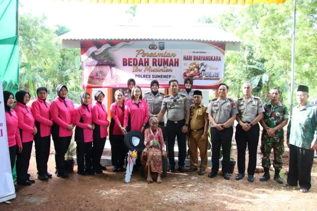 sambut-hari-bhayangkara-ke-80-polres-sumenep-resmikan-hasil-bedah-rumah-milik-warga
