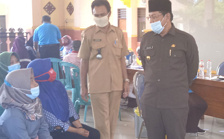 Percepat Vaksinasi, Lamongan Kejar 70% Dosis 1 dan Lansia 60%