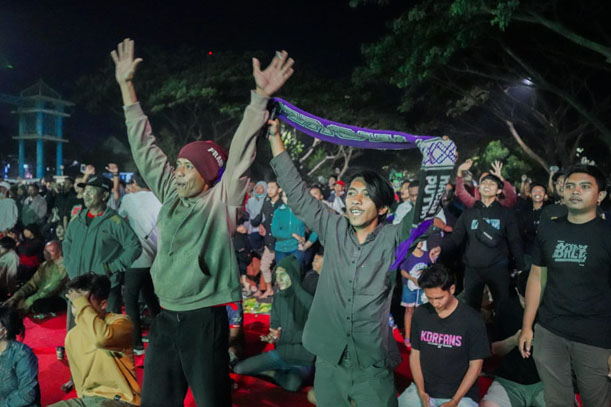 Kembali Gelar Nobar Persik, Mas Dhito: Mental Kalian Luar Biasa