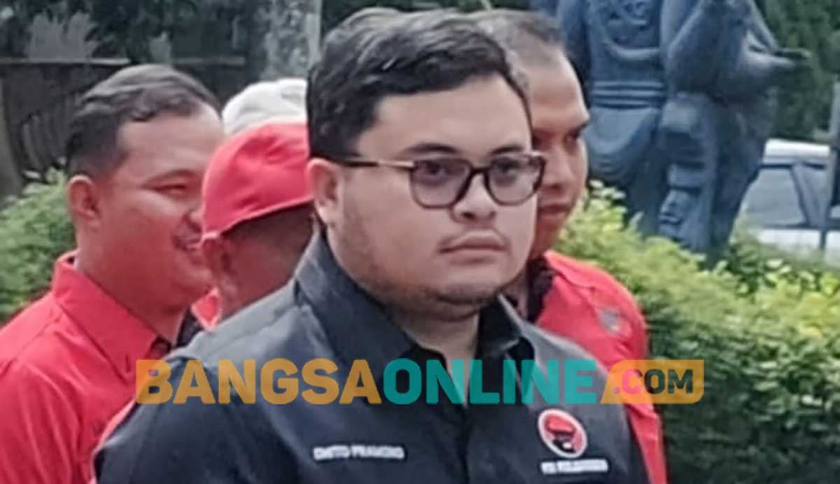 Ketua DPC PDIP Kabupaten Kediri periode 2025-2030, Hanindhito Himawan Pramana. Foto: MUJI HARJITA/BANGSAONLINE