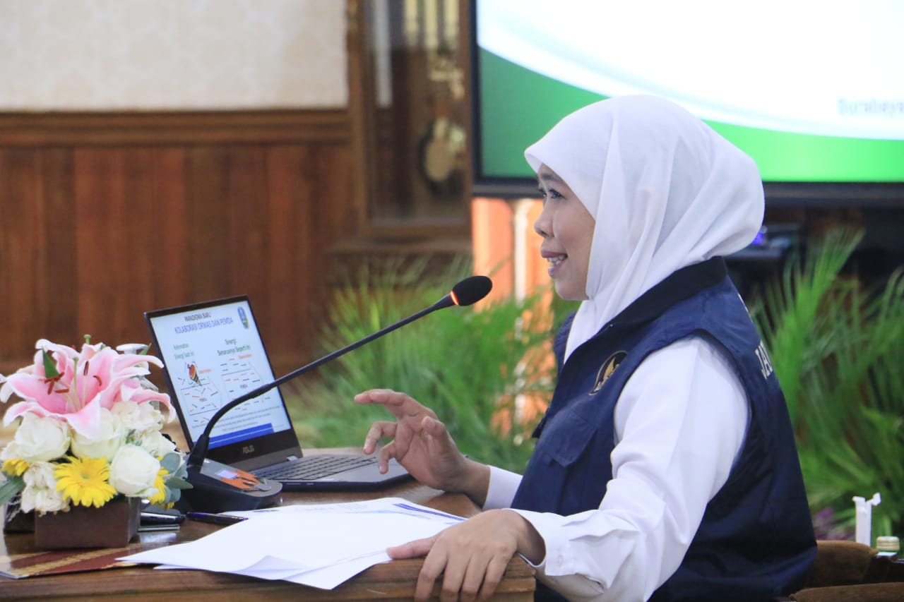 Gubernur Khofifah Ajak Perhimpunan Dokter NU Sinergi Percepat Atasi Covid-19