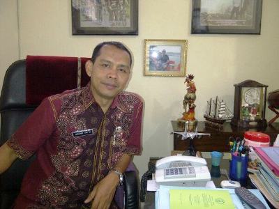 Kepala Dinas Tenaga Kerja dan Transimigrasi (Disnaker) Pemkab Bondowoso, Agung Tri Handono . foto:yogik mz/BANGSAONLINE