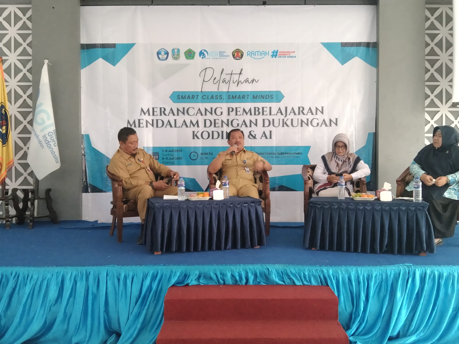 IGI Pamekasan dan FKIP Unira Gelar Pelatihan Smart Class Smart Mind: Dorong Guru Melek Koding dan AI