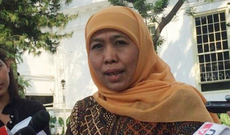 Gubenur Jawa Timur, Khofifah Indar Parawansa.