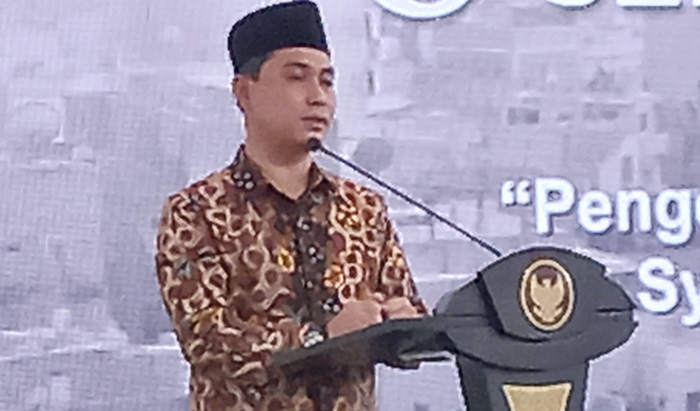 Pidato pertama Gus Barra usai dilantik menjadi Ketua Umum (Ketum) Ikatan Alumni Al-Azhar Indonesia (IAAI) Jawa Timur (Jatim).