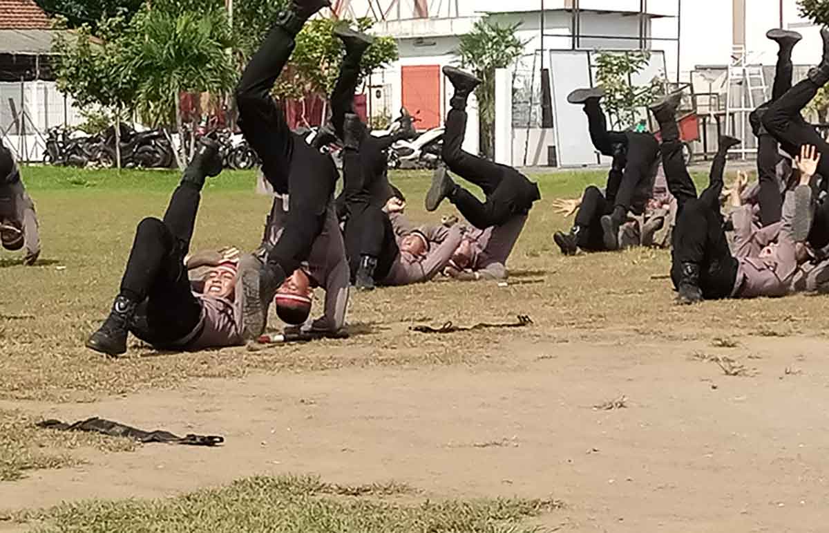 Tutup Latihan Kerja Siswa Diktukba Polri, Kapolres Madiun Berharap Jadi Polisi yang Baik