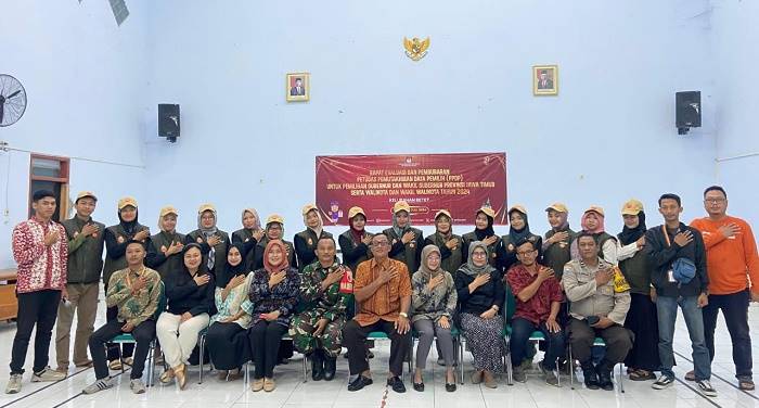 
Acara pembubaran pantarlih. (Ist)