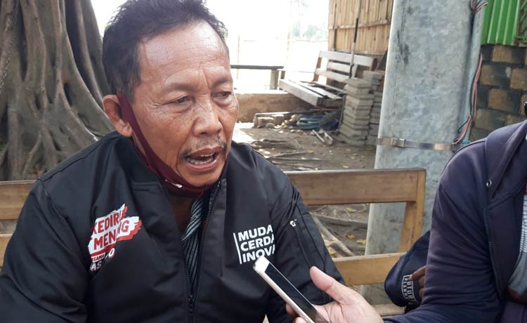 Sunaryo, Wakil Ketua Bidang Kehormatan DPC PDIP Kabupaten Kediri. foto: MUJI HARJITA/ BANGSAONLINE