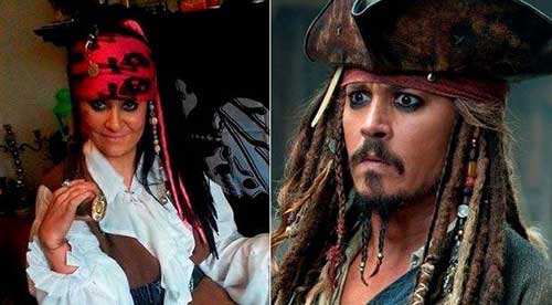 Hantu Jack Sparrow akhirnya dicerai istrinya yang manusia. foto: net