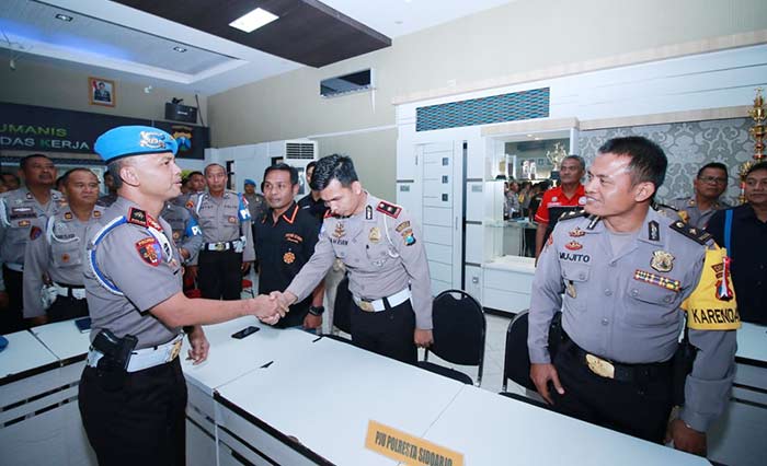Minimalisir Penyimpangan, Karo Provos Divisi Propam Polri Kunjungi Polresta Sidoarjo 