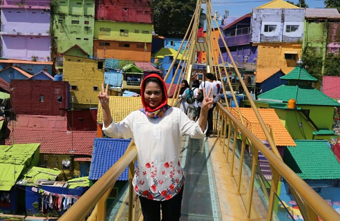 Kenalkan Program Seribu Dewi, Puti Blusukan ke Kampung Wisata di Malang