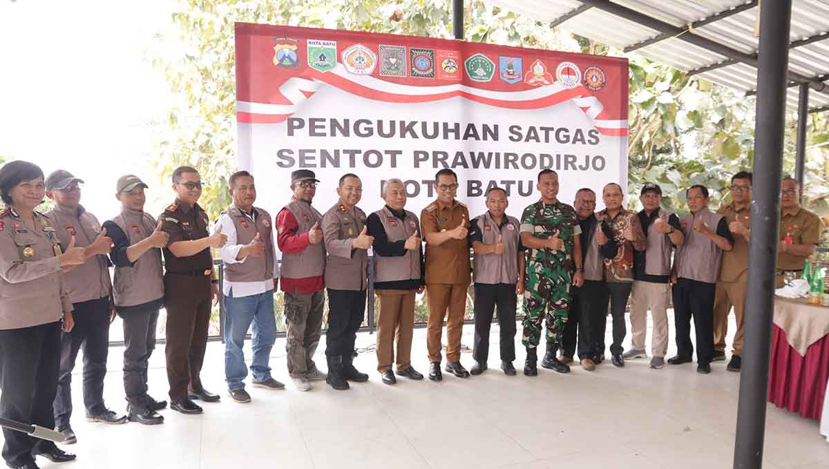 Deklarasi damai yang dilakukan IPSI bersama Forkopimda Kota Batu.