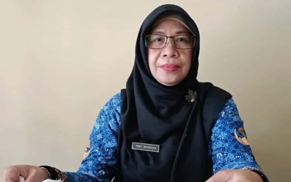 Temy Sevidiana, Kepala Bidang Industri Disperindag Kabupaten Blitar.
