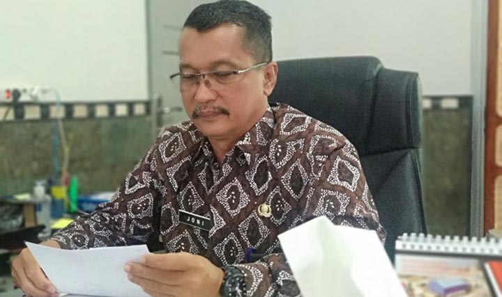 Kepala Dinas Lingkungan Hidup (DLH) Kabupaten Pacitan Joni Maryono.