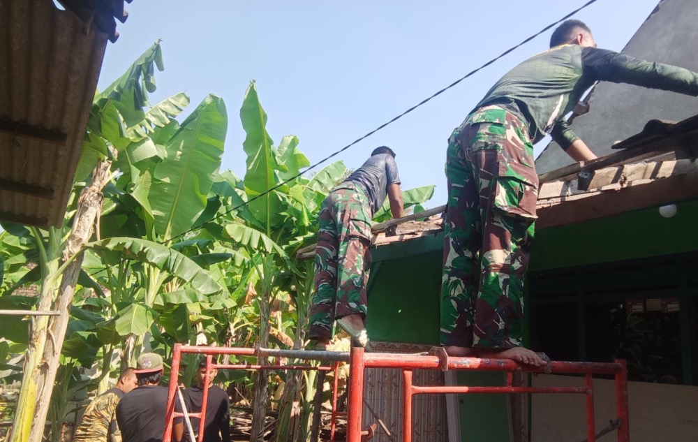 TMMD ke-126 Sidoarjo Bina Semangat Gotong Royong