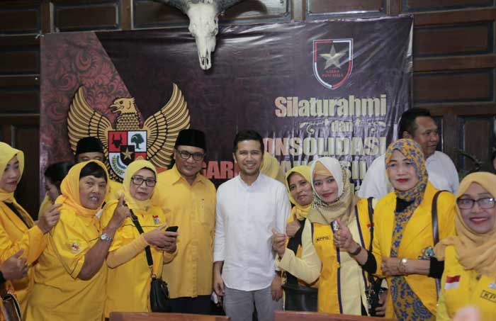 Kunjungi Malang, Emil Dapat Dukungan Ormas Garda Pancasila