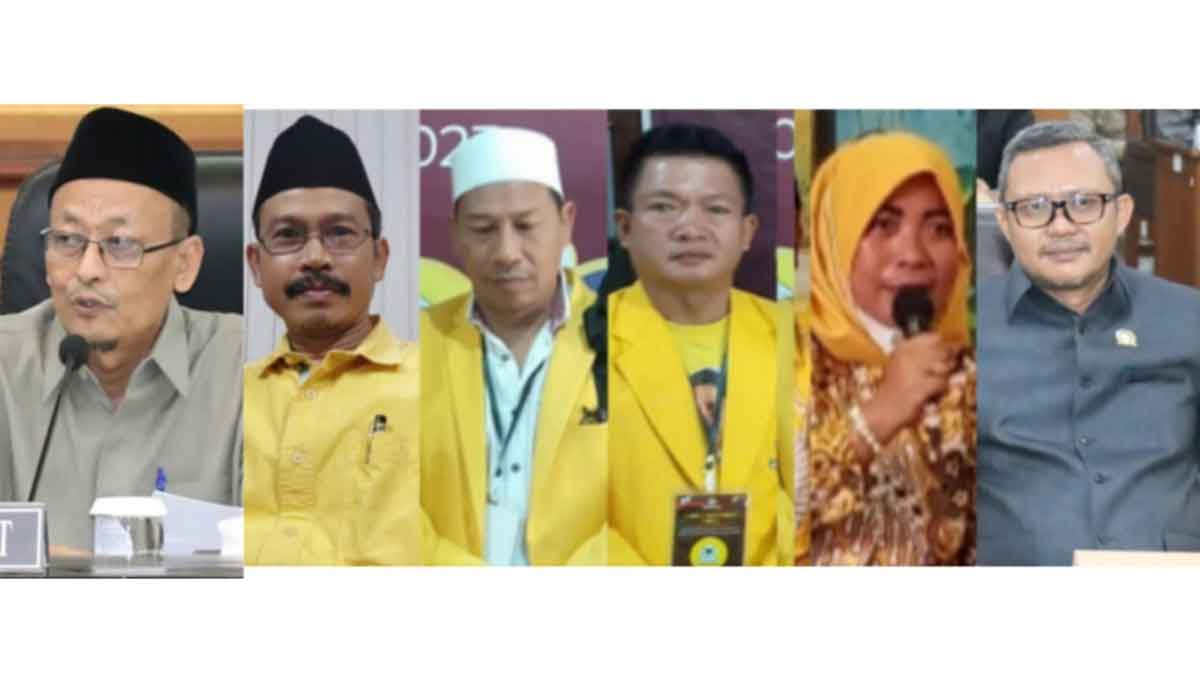 Kolase foto calon Ketua DPD Golkar Gresik periode 2025-2030.