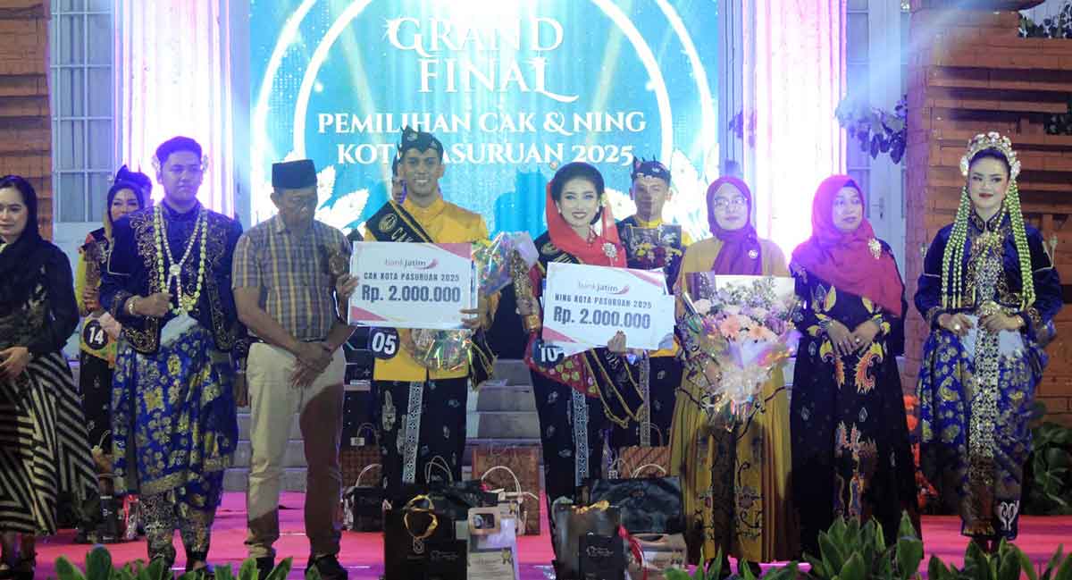 Cak Najib dan Ning Keysa Terpilih Jadi Duta Wisata Pasuruan 2025