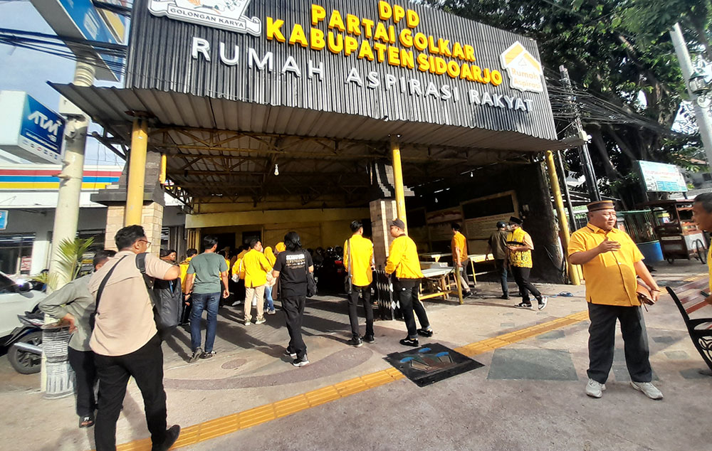 HUT ke-61, Golkar Sidoarjo Luncurkan Rumah Aspirasi Rakyat
